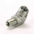 1CN9 Metric hydraulic hose Adapter 90 degree hydraulic elbow adapter /npt thread fitting hydraulic adapter